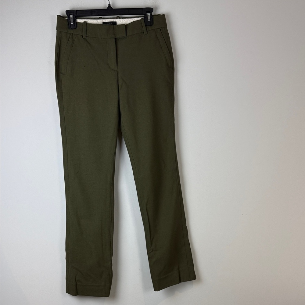 J. Crew Campbell Trouser Green Size 2